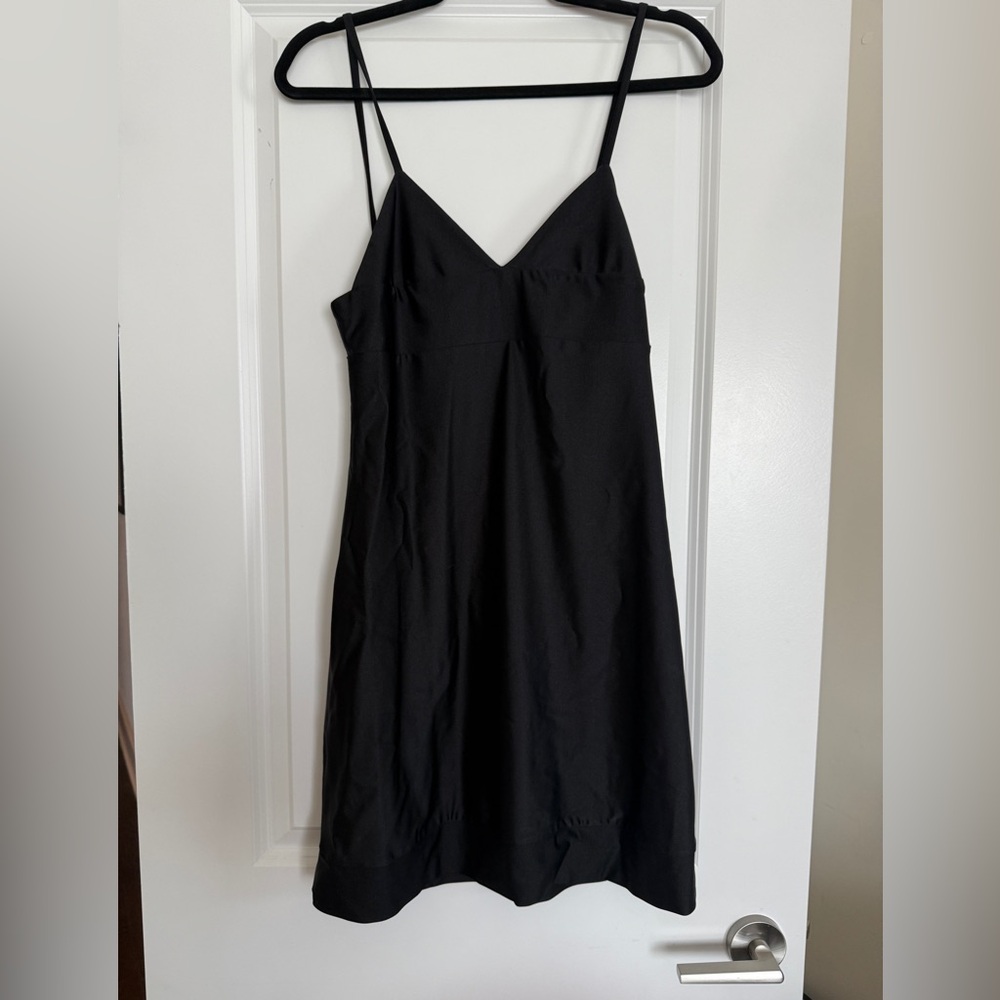 Amy Matto New York sElegant Black Slip Dress Sz  2